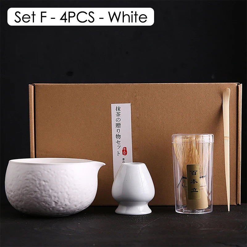 4/6/7PCS Kit matcha complet - Atelier Matcha