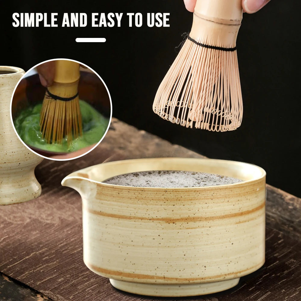 Set 4 pièces en céramique - Atelier Matcha
