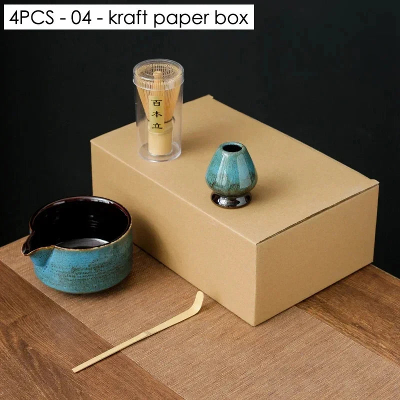 4/6/7PCS Kit matcha complet - Atelier Matcha