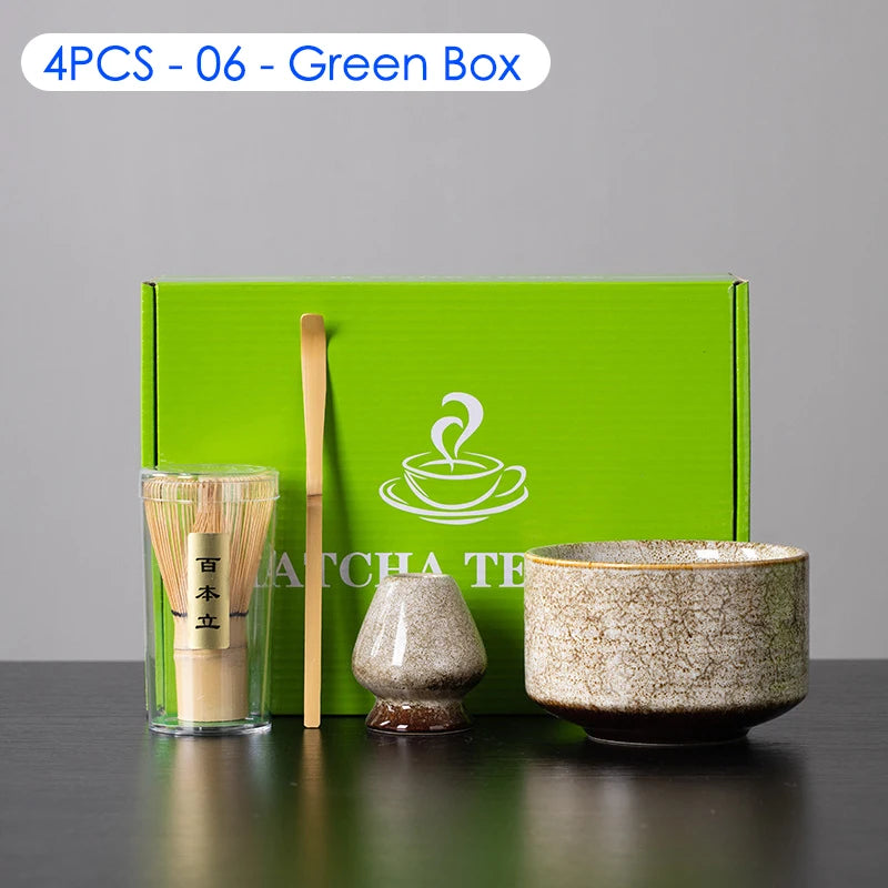 4/6/7PCS Kit matcha complet - Atelier Matcha