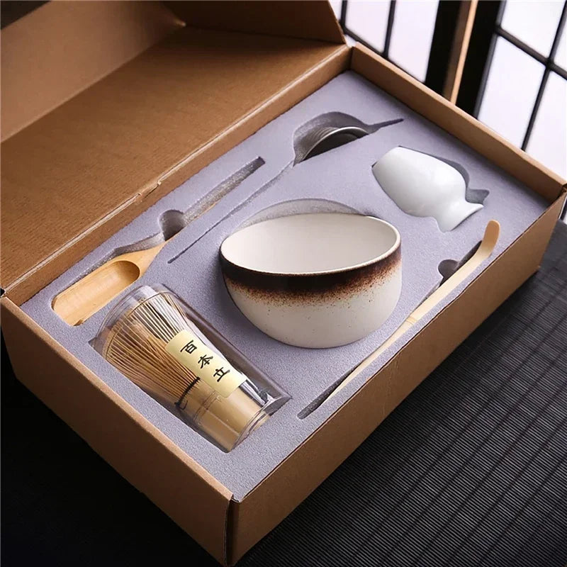 4/6/7PCS Kit matcha complet - Atelier Matcha