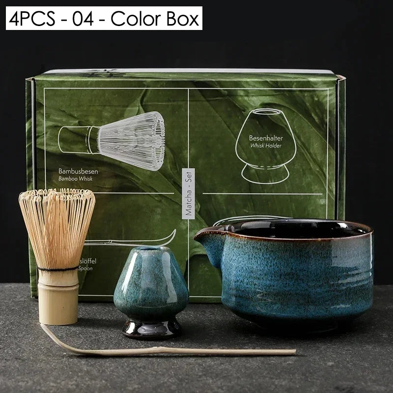 4/6/7PCS Kit matcha complet - Atelier Matcha