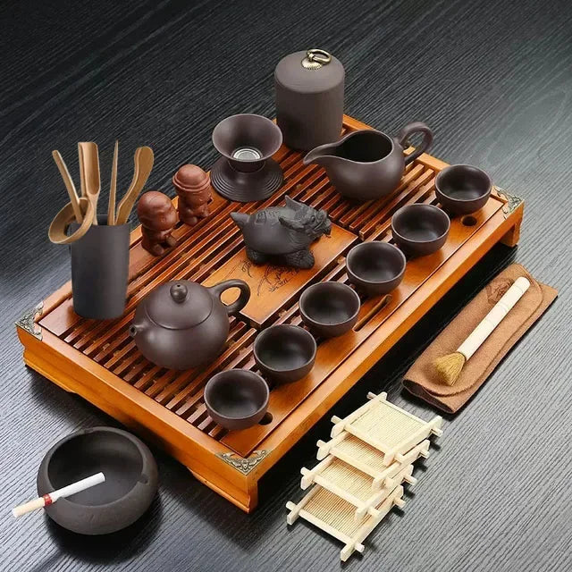 Service a thé complet 27 pièces céramique - Atelier Matcha