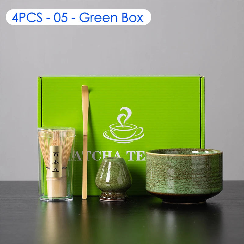 4/6/7PCS Kit matcha complet - Atelier Matcha