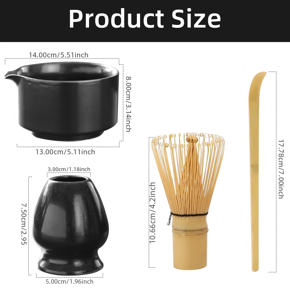 Set 4 pièces en céramique - Atelier Matcha