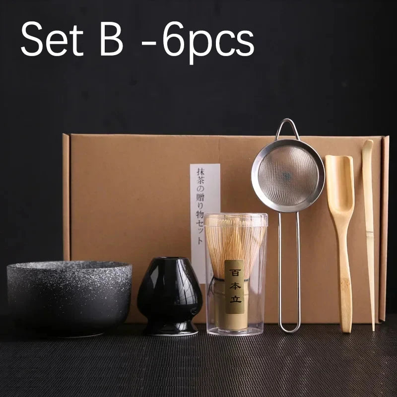 4/6/7PCS Kit matcha complet - Atelier Matcha