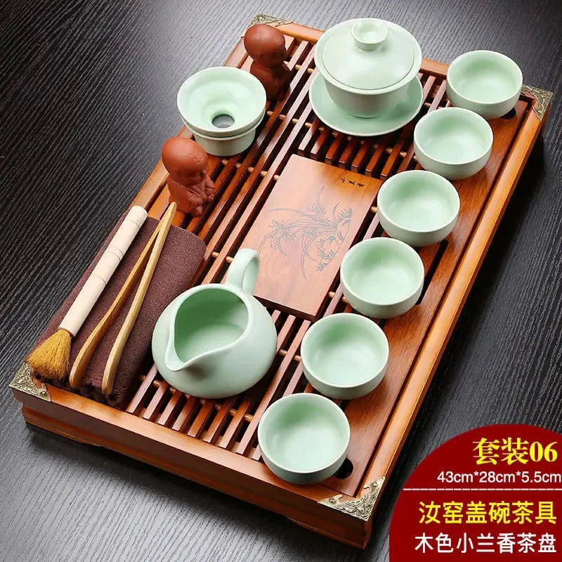 Service a thé complet 27 pièces céramique - Atelier Matcha
