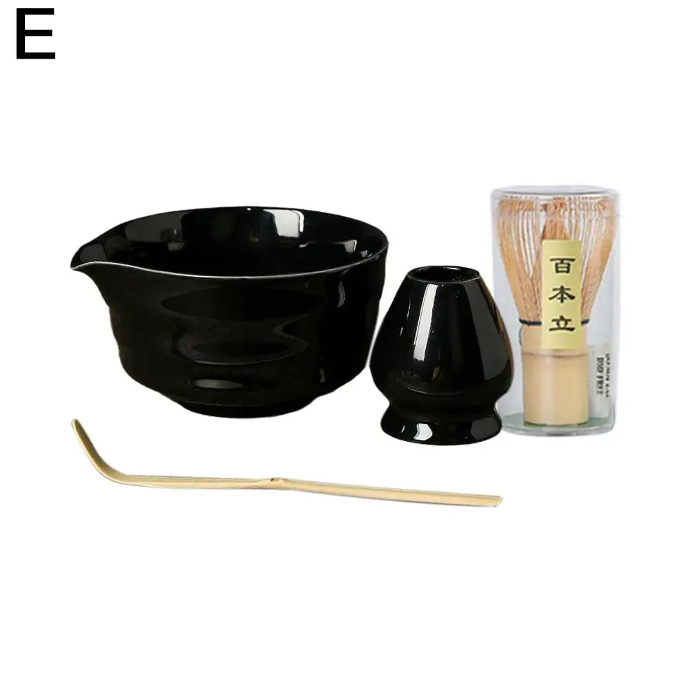 Service 4 pièces matcha céramique - Atelier Matcha