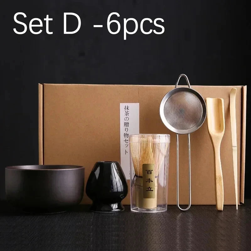 4/6/7PCS Kit matcha complet - Atelier Matcha